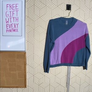 Lou & Grey Soft Blue Knit Sweater